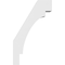 Ekena Millwork 4-in. W x 18-in. D x 30-in. H Merced Architectural Grade PVC Knee Brace BRCP04X18X30MRC - alternate 5